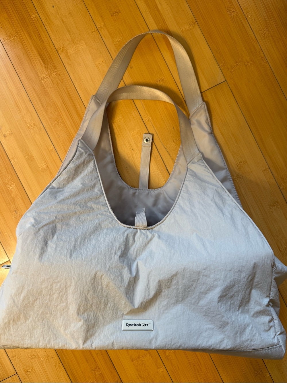 Reebok Beige/Tan Duffel Bag